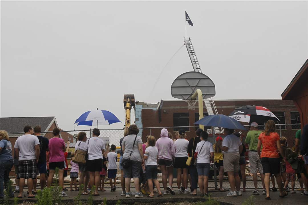 Demolition of Maplewood Elementary The Blade