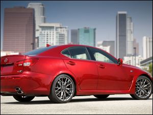 2011 Lexus IS F.