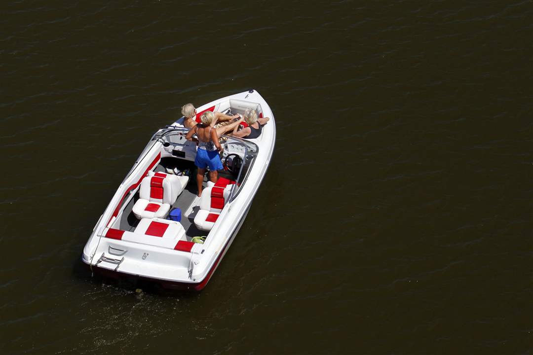 Boater-on-the-Maumee-River