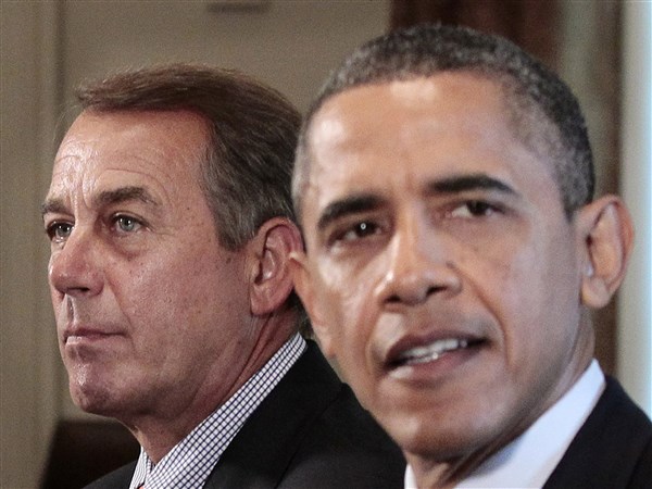 Obama's allies, rivals visit White House for budget talks as clock ...