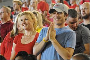 Connie Britton played Tami Taylor and Zach Gilford was Matt Saracen in 'Friday Night Lights.'