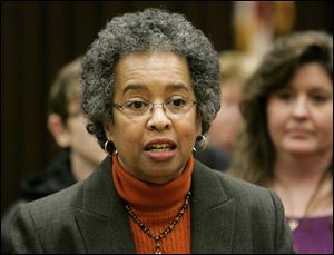 Brenda Hill, a member of the Toledo Board of Education, called the historic school a 