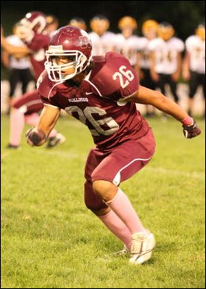 Diego Torres, a foreign exchange student from Pubela, Mexico, played football for Rossford last season. The rising junior was invited to partcipate at Football University's Top Gun camp in Virginia. He will spend his junior year at home but plans to return as a senior to Rossford.