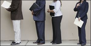 The rate of unemployment increased throughout most of the metro Toledo area.