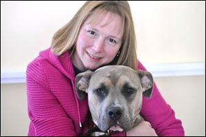 Stacey Coleman is executive director of Animal Farm Foundation, a rescue organization that specializes in ‘pit bulls.’ She says there is no way to predict a dog’s behavior based on breed.