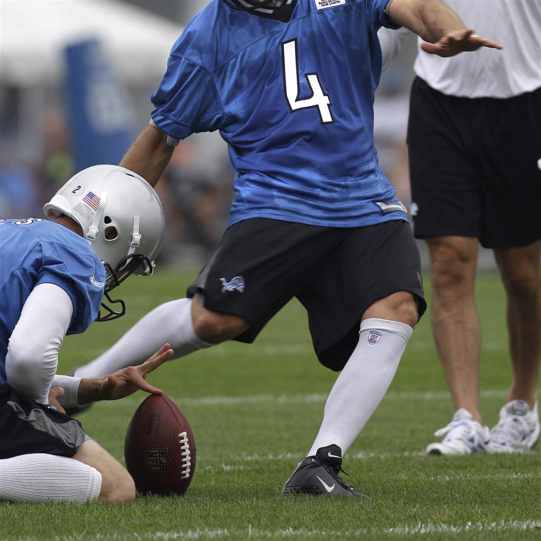 Detroit-Lions-Training-Camp-Jason-Hanson