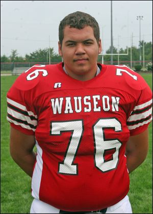 Wauseon football player Dustin Snow collapsed shortly after morning practice.