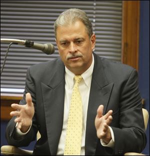 Toledo Police Detective Bart Beavers testifies about the Eileen Adams' case.