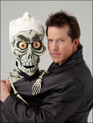 Comedian Jeff Dunham with one of his sidekicks.