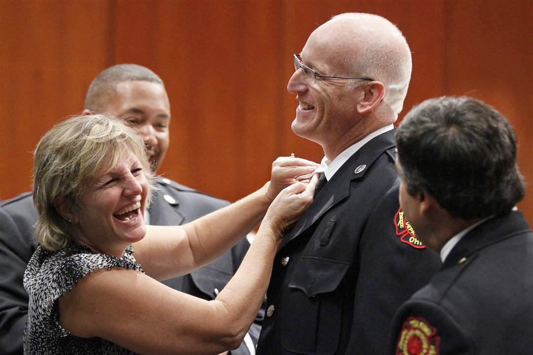 Toledo-Fire-promotions-Kelly-Haack-Doug-Haack