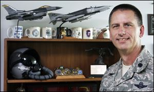 Lt. Col. Scott Reed of the Ohio Air National Guard's 180th Fighter Wing took off from Toledo on Sept. 11, 2001, to clear the skies after hijacked airliners had struck.