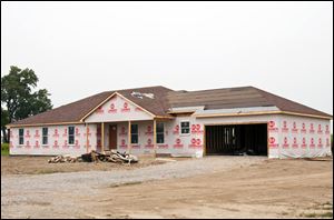 The 3,000-square-foot Daughter Project home under construction in Wood County drew on much volunteer labor and donations. The house can accommodate up to six girls and three live-in house mothers.