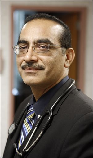 Dr. Faizan Hafeez, a neurologist, says he chose Toledo because of the thriving Muslim community, among other things.