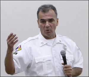 Rick Syroka, captain of the Toledo Fire Department's Fire Prevention Bureau, said that while much of what he recovered from the New York rubble after 9/11 was body parts, it was important to assure residents that they were still searching in the hopes of finding survivors.