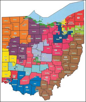 Republican-drawn congressional map clears Ohio House amid Democrats ...