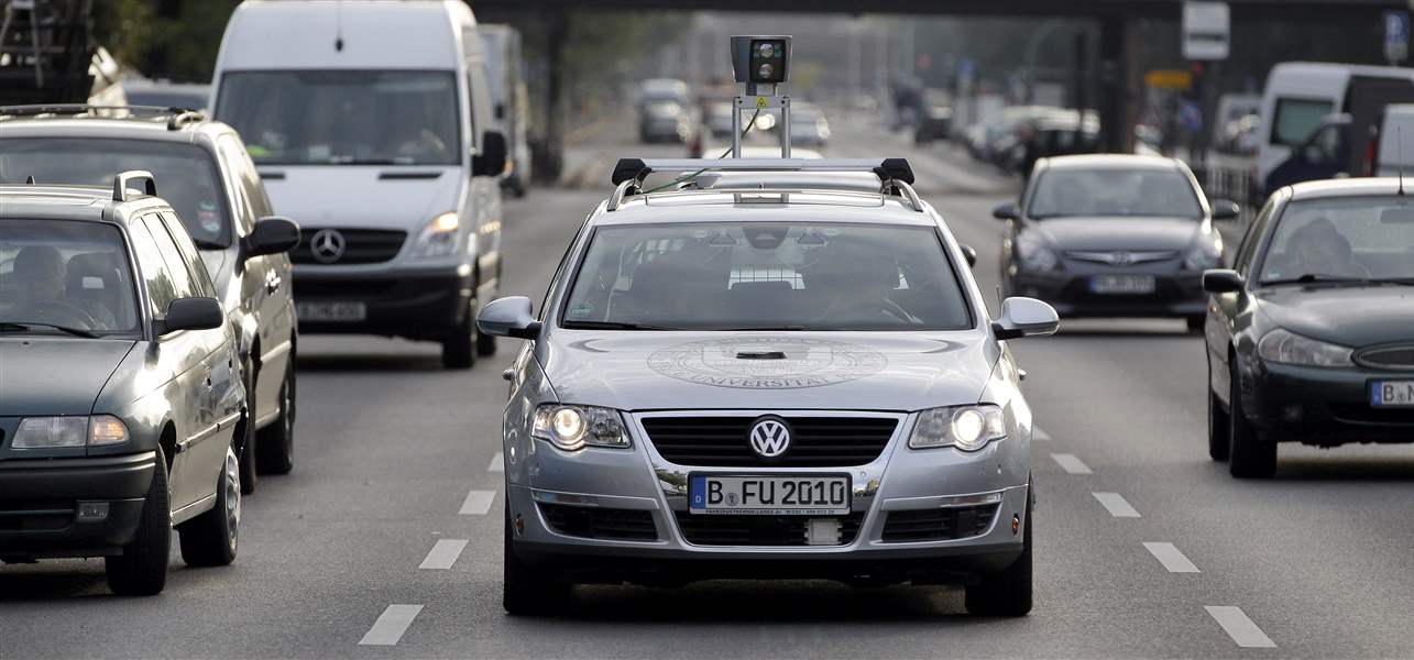 No-driver-required-for-high-tech-test-car-2