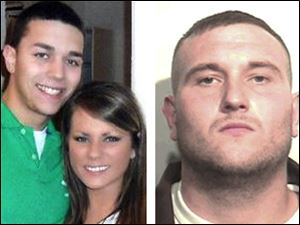 Samuel Todd Williams, 24, right, was arrested in the slaying of Johnny Clarke, 21, and Lisa Straub, 20, left.