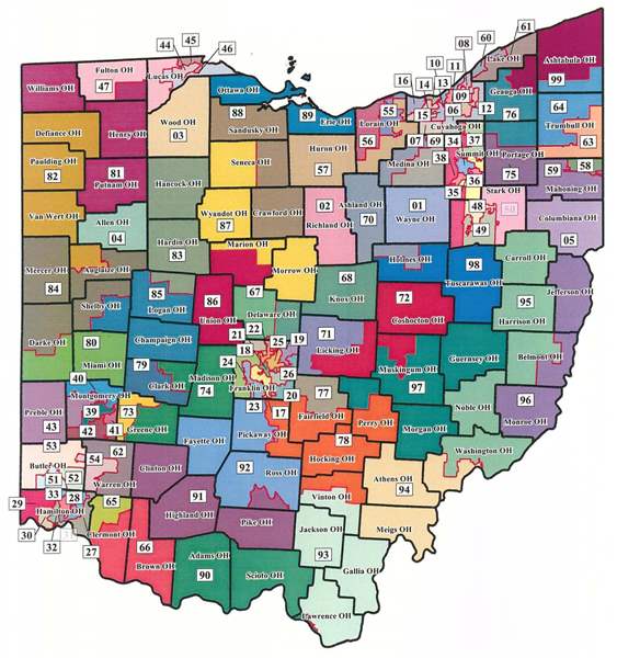 Proposed state maps would place Reps. Fedor, Szollosi in same district ...
