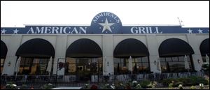Admiral's American Grill at The Dock's at International Park in East Toledo.