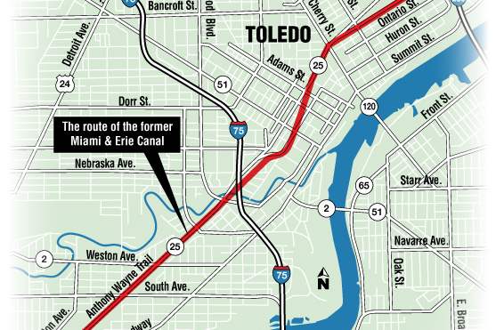 Mag-Miami-Erie-Canal-map