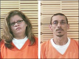 Heather Beasley, left, and Steven Perales.