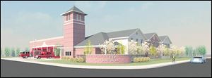 The 18,000-square-foot fire station — to be ready by August — is to replace the station at 542 Starr Ave.