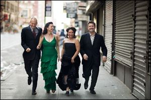 The New York Voices will perform at Bowling Green State University's Moore Musical Arts Center Nov. 19.