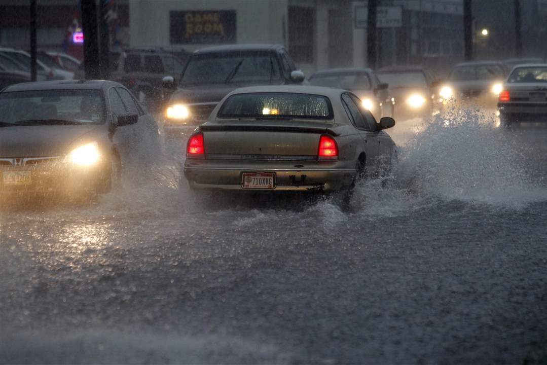 sylvania-rain-traffic