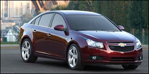 A 2011 Chevy Cruze.