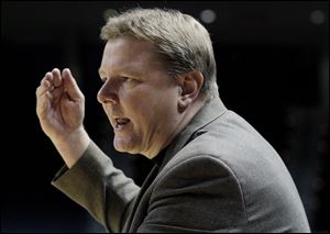 Oklahoma State women's basketball coach Kurt Budke, pictured, and assistant coach Miranda Serna were killed in a plane crash in central Arkansas. 