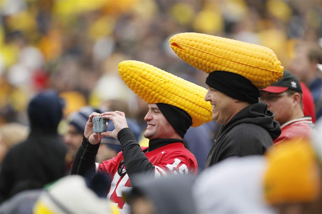 Nebraska-Cornhusker-fans-take-snapshots-at-the-Big-House