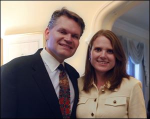 Peter and Colleen Demczuk hosted the Toledo Museum of Art Winter Ball planning meeting at their Maumee mome.
