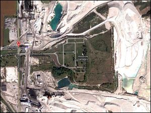 Martin Marietta Magnesia Specialties is part of a large quarry complex in Woodville, Ohio.