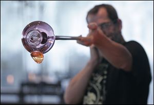 Glass-blowing demonstrations are just one of the activities at the Toledo Museum of Art's Great Art Escape.