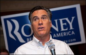 Former Massachusetts Gov. Mitt Romney