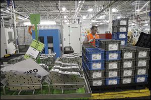The Alexis Road plant, also known as GM Powertrain, is experiencing increased demand for 6-speed transmissions for GM front-wheel-drive and rear-wheel-drive vehicles.