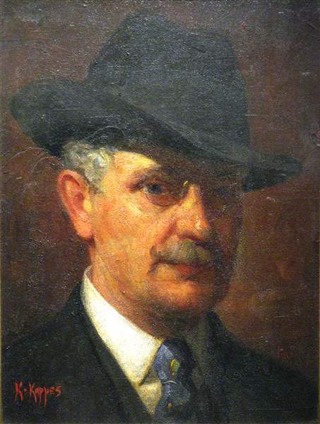 Karl-Kappes-self-portrait