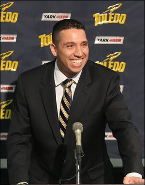 University of Toledo head football coach Matt Campbell has eased the transition between coaches after the turbulent departure of  former coach Tim Beckman.