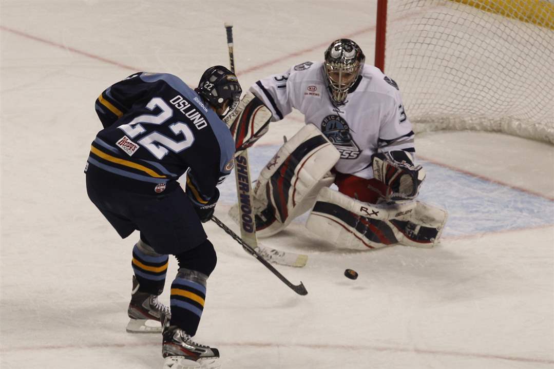 Walleye-s-Nick-Oslund-attempts-to-score