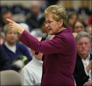 U.S. Rep. Marcy Kaptur (D., Toledo) says, 'This is a fight. This is a really big fight.' She said the Ohio congressional delegation is seeking a review of criteria for the closings.
