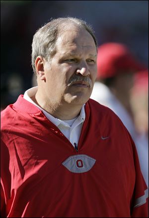 Jim Bollman offensive coordinator for Ohio State, does not appear to be part of the Buckeyes plans under new coach Urban Meyer.