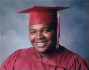Photo of Antonio Johnson, 27,  wo was found dead outside a Parkdale home at about 4:18 p.m. Friday.