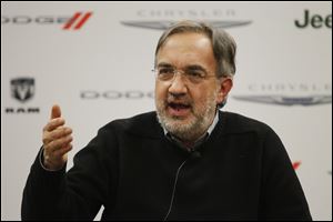 Chrysler Group CEO Sergio Marchionne speaks at the 2012 North American International Auto Show media preview in Detroit on Monday.