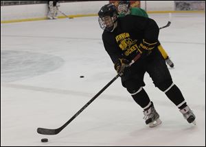 Senior forward Dalton Carter leads Northview in points with 17 goals and 13 assists. Carter is a Wildcat captain.
