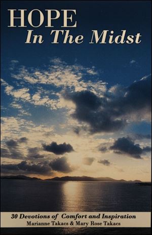 The book of devotions also tells of Mary Rose Takacs' fight with Lyme disease.