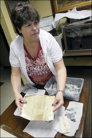 Tonia Hoffert directs the operations of the Seneca County Museum. Ms. Hoffert is not paid for her work and encourages county residents to underwrite the costs of operating the museum, especially in light of the board of county commissioners' decision last year to withdraw financial support.