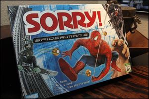 Brian Rood created the artwork for this Spiderman game.