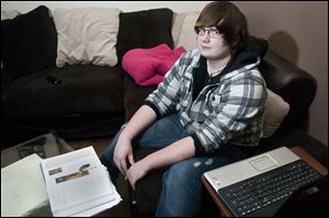 J.T. Gaskins, 17, a Flint-area teenager and leukemia survivor, has hair that violates his charter school's policy of 'off the collar, off the ears, and out of the eyes.'