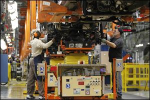 For hourly workers, the pay outs are based on a profit-sharing formula ratified by UAW members last fall.