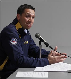 Coach Matt Campbell announces his first recruiting class for the University of Toledo.